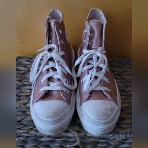 Converse Sz Glitter High-Top Sneakers
